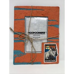 Poopoopaper 50th Anniversary‎ San Diego Zoo Safari Park 4x6 Frame